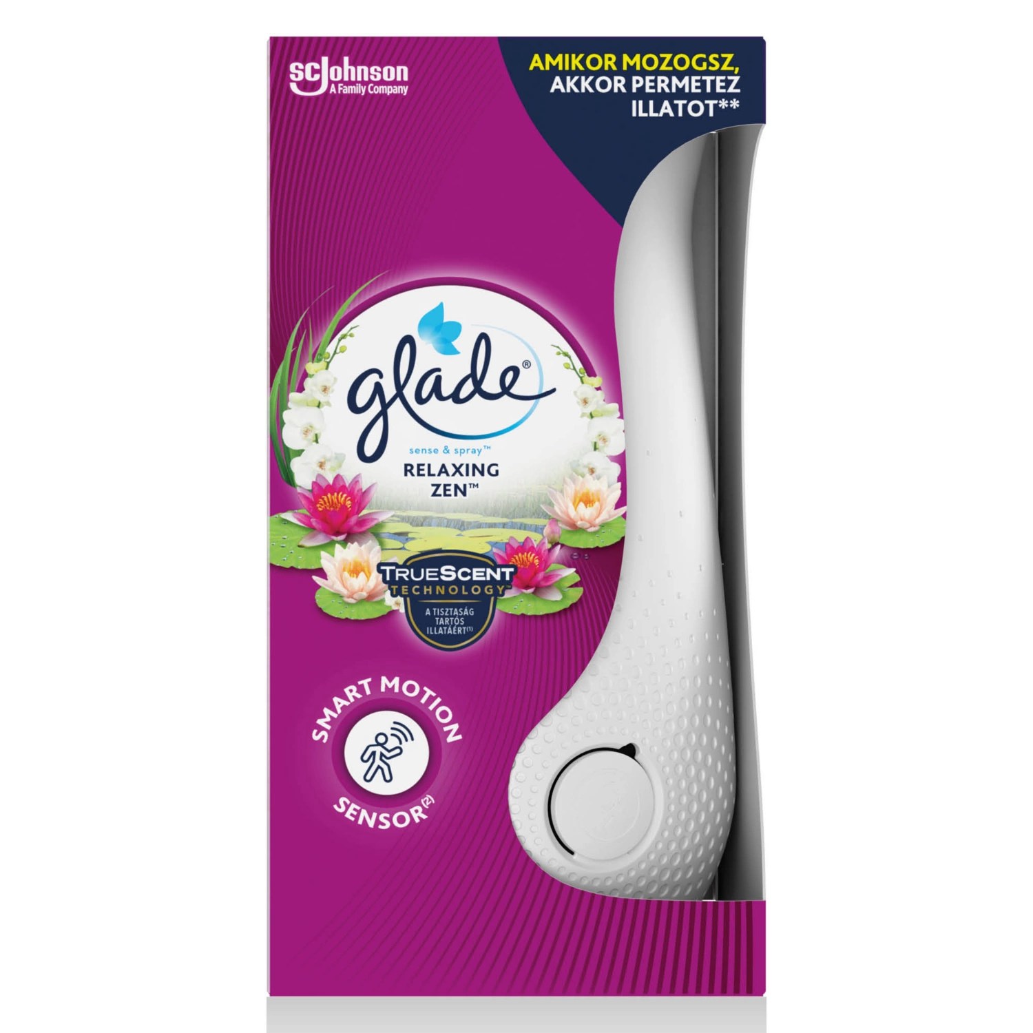 GLADE Sense & Spray automata légfrissítő készülék ALDI