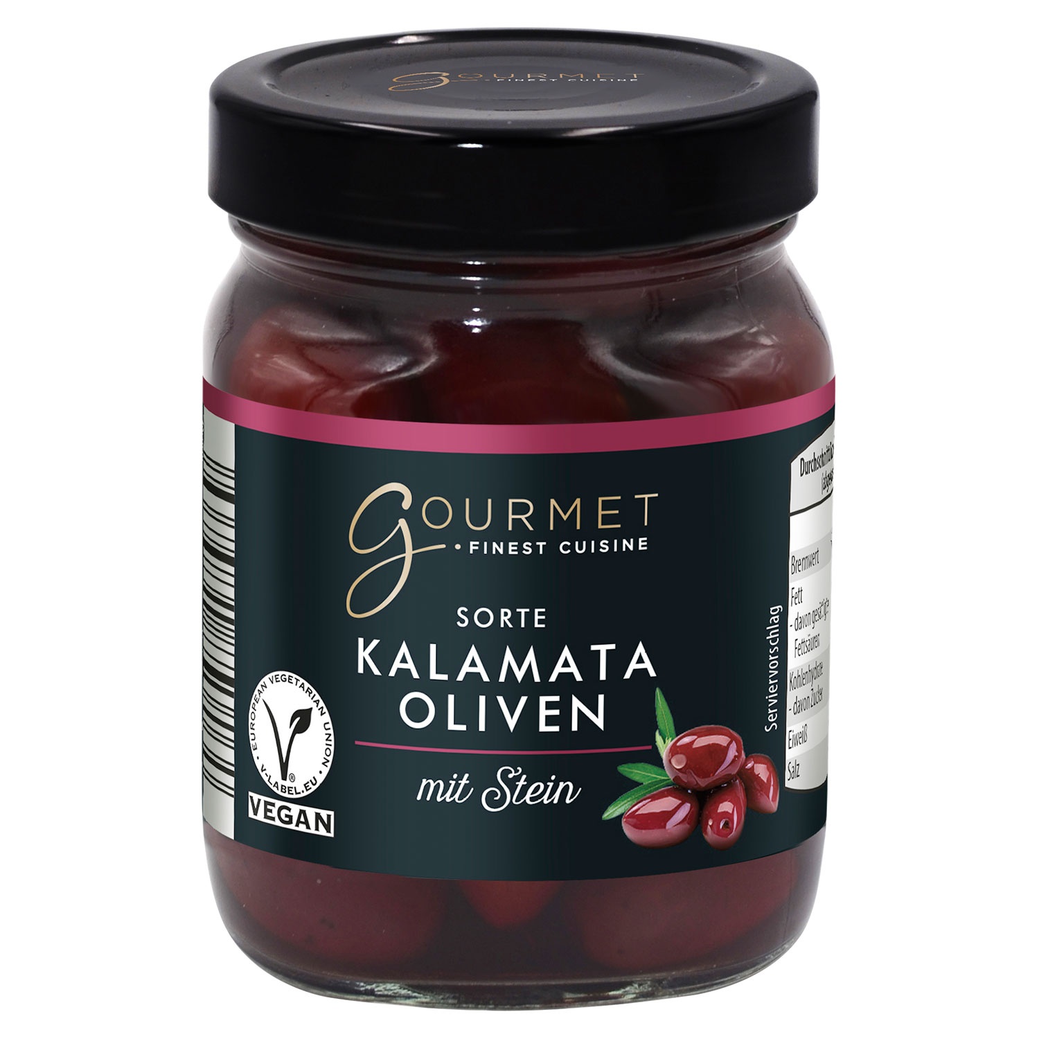 GOURMET FINEST CUISINE Kalamata Oliven 370 ml ALDI SÜD