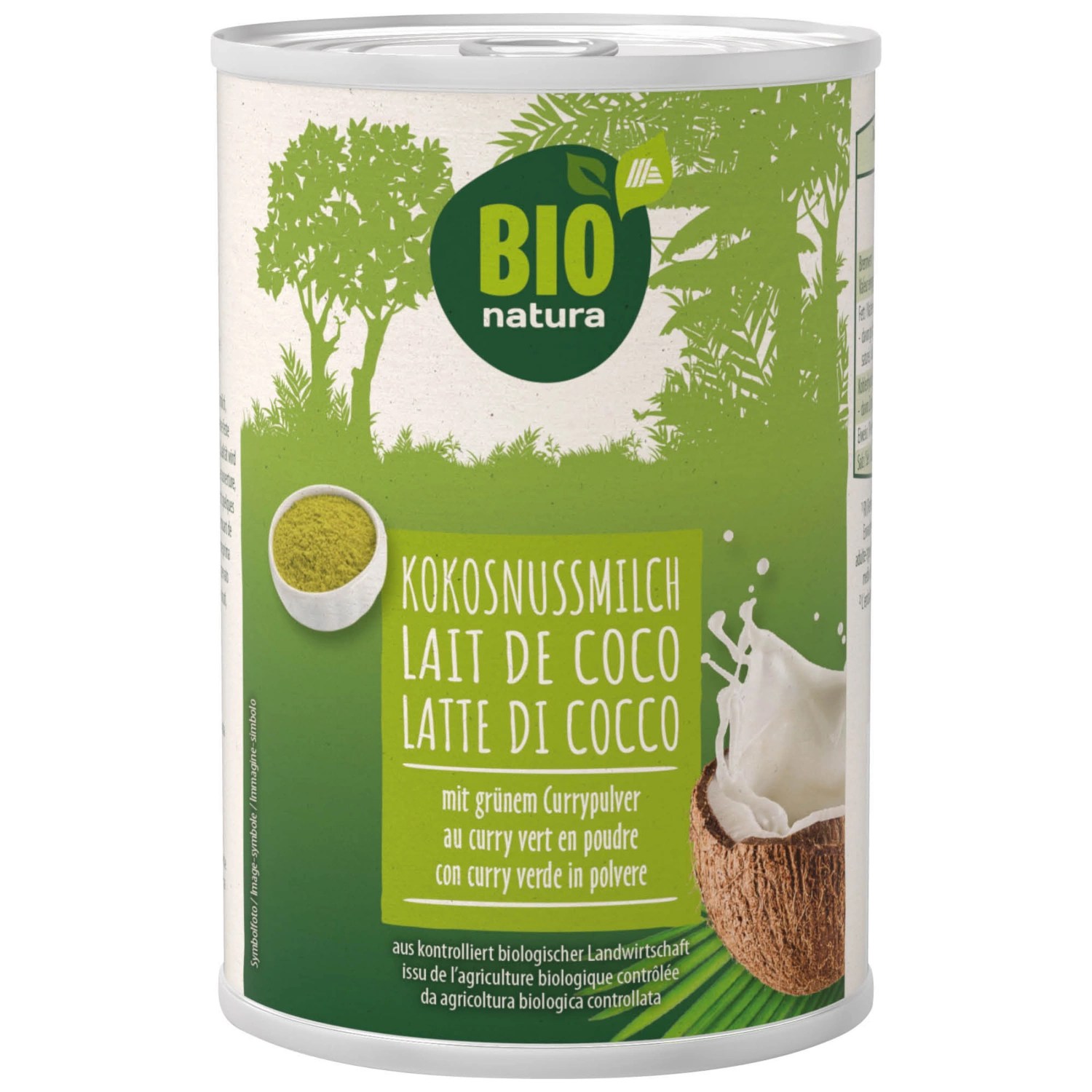NATURE ACTIVE BIO CurryKokosmilch, Grün ALDI SUISSE