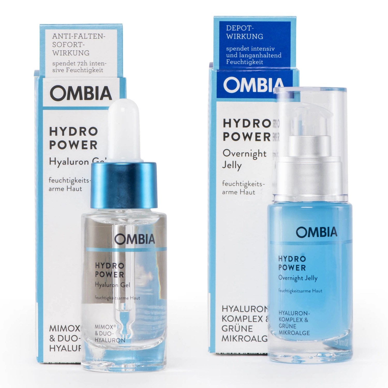 OMBIA Hyaluron Gel und Jelly Mousse ALDI SUISSE