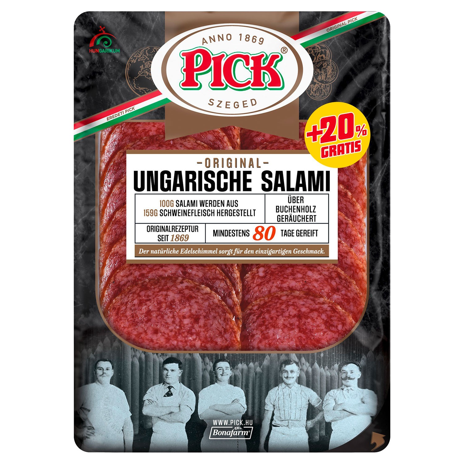 PICK Original Ungarische Salami 84 g ALDI SÜD
