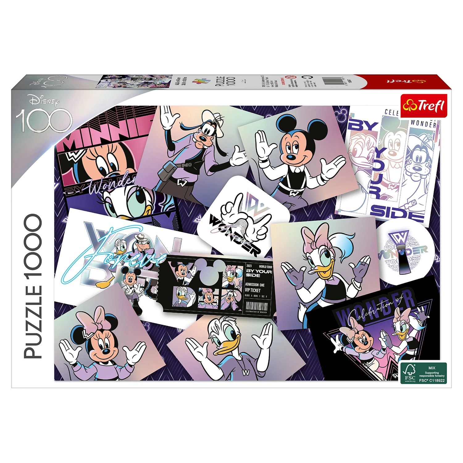 TREFL 1000TeilePuzzle oder FamilyPuzzlePack 3 in 1 + 500 Teile