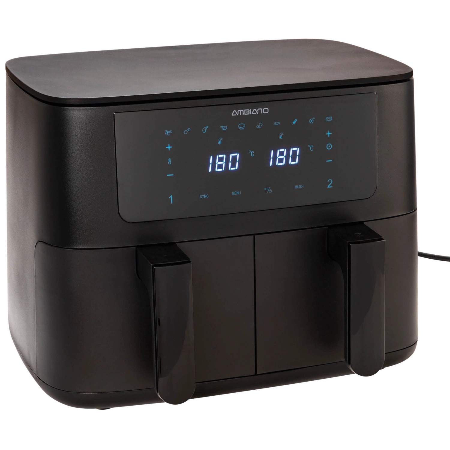 AMBIANO Dual Zone XXL Air Fryer ALDI SUISSE