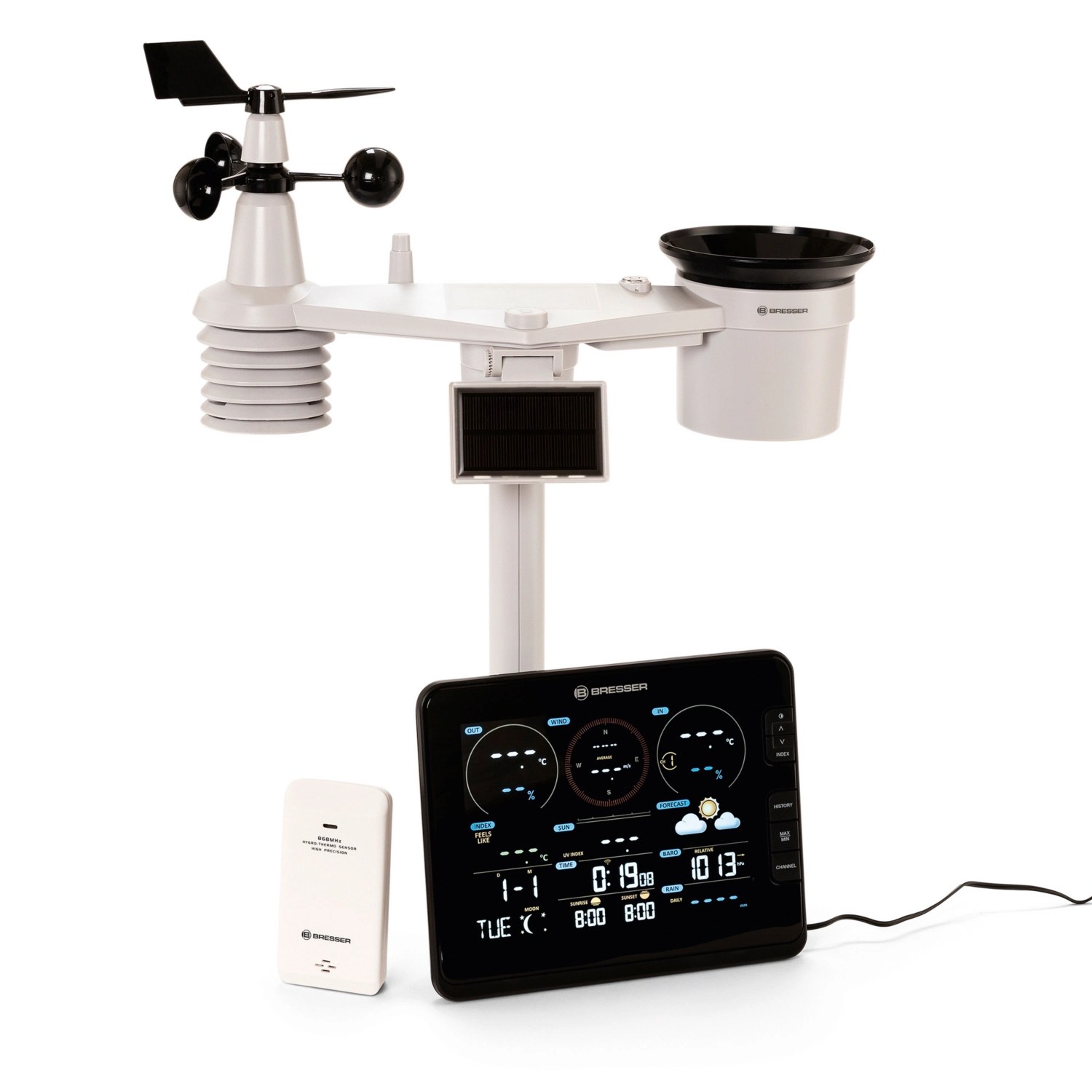 Profi WLAN Wetterstation 7in1 | HOFER