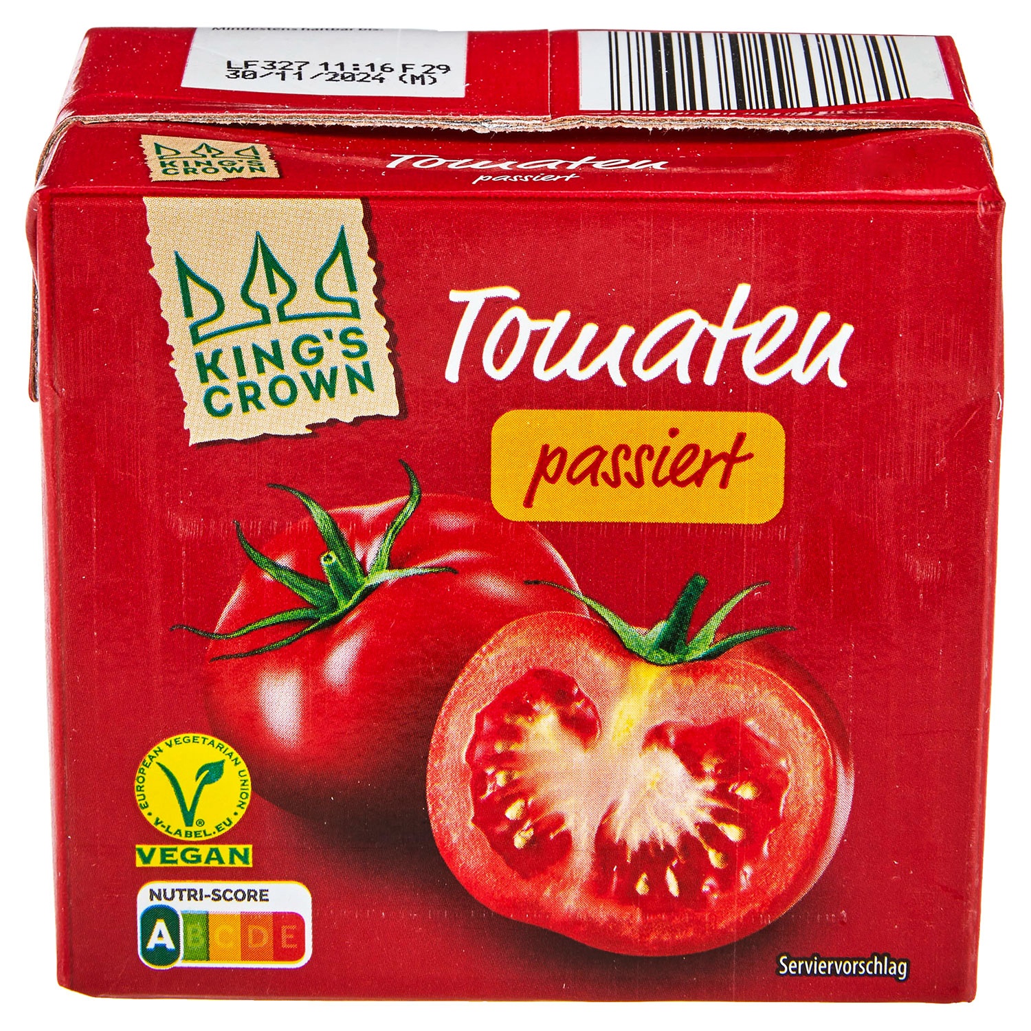 KING’S CROWN Passierte Tomaten 500 g ALDI SÜD