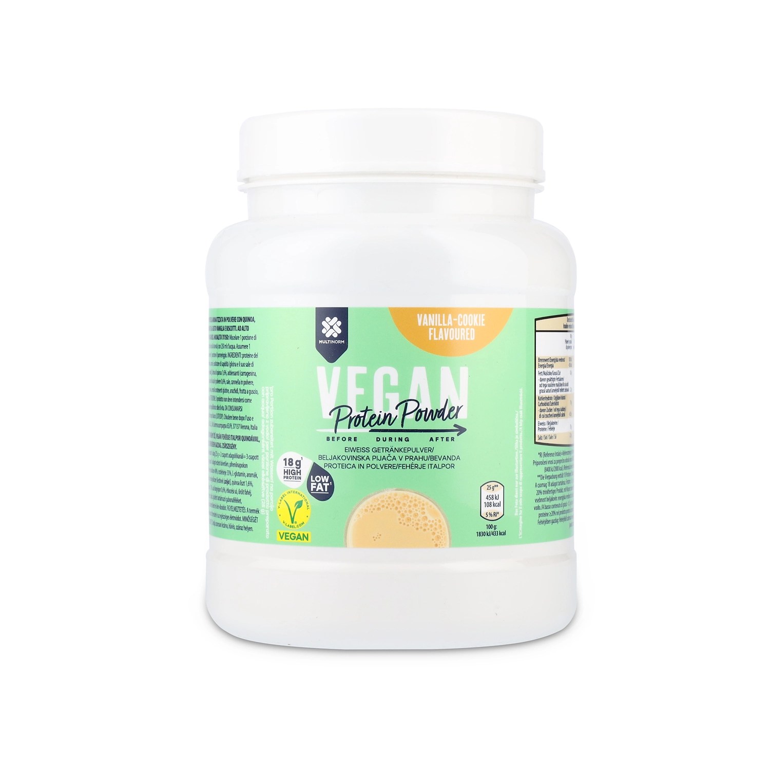 MULTINORM Protein Shake, Vanilla Cookie HOFER