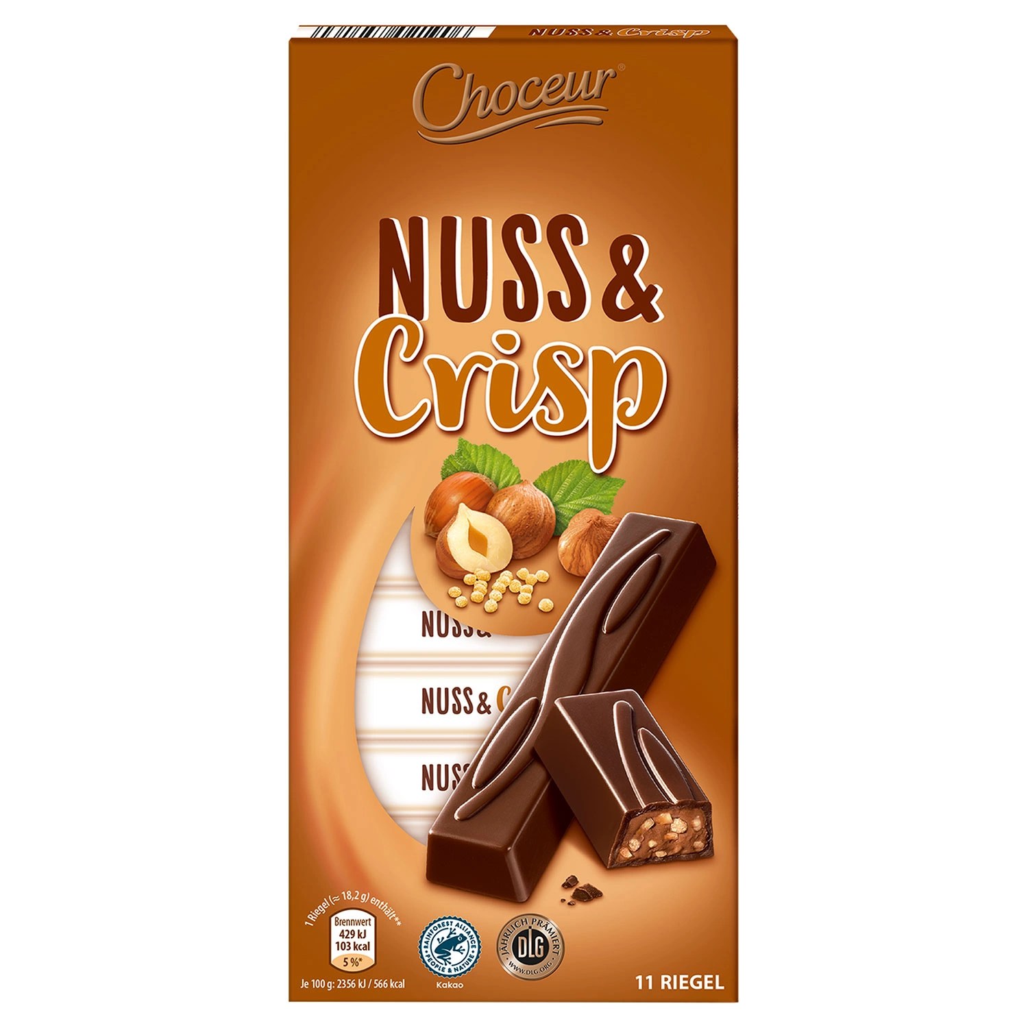 CHOCEUR Milchriegel 200 g ALDI SÜD