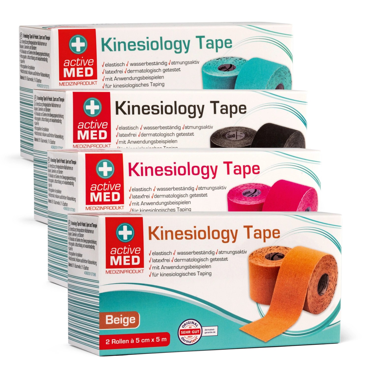 ACTIVE MED Kineziológiai tapasz, 2 tekercs ALDI