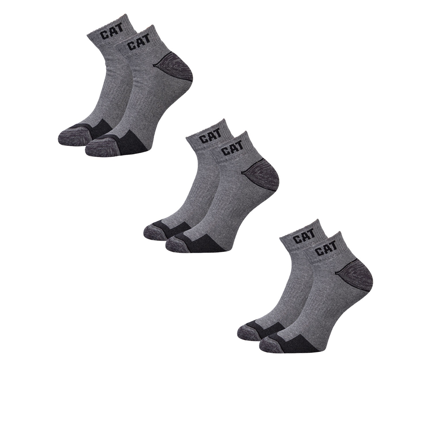 CAT® Damen oder Herren SneakerArbeitssocken, 3 Paar ALDI SÜD