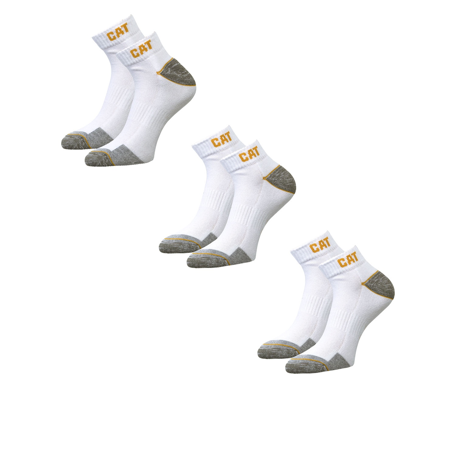 CAT® Damen oder Herren SneakerArbeitssocken, 3 Paar ALDI SÜD