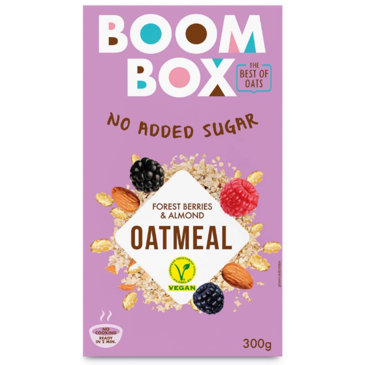 BOOM BOX Ovsena kaša, gozdni sadeži in mandelj HOFER