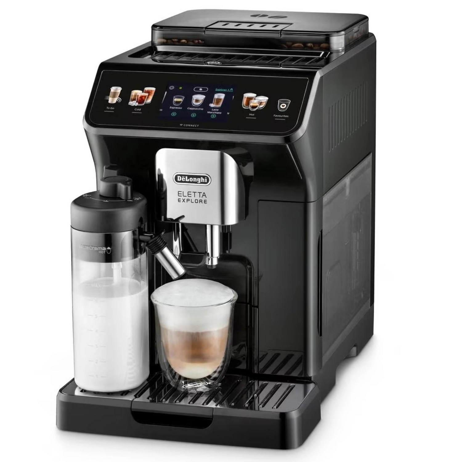 DE'LONGHI Machine à café automatique Eletta Explore, ECAM450.65.G