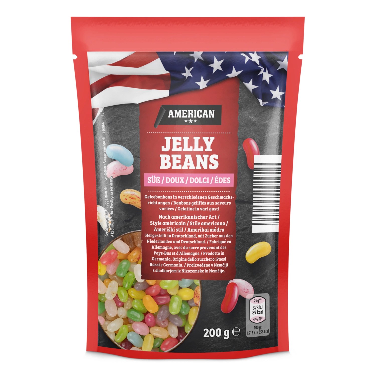 AMERICAN Jelly Beans, Sweet HOFER(03)