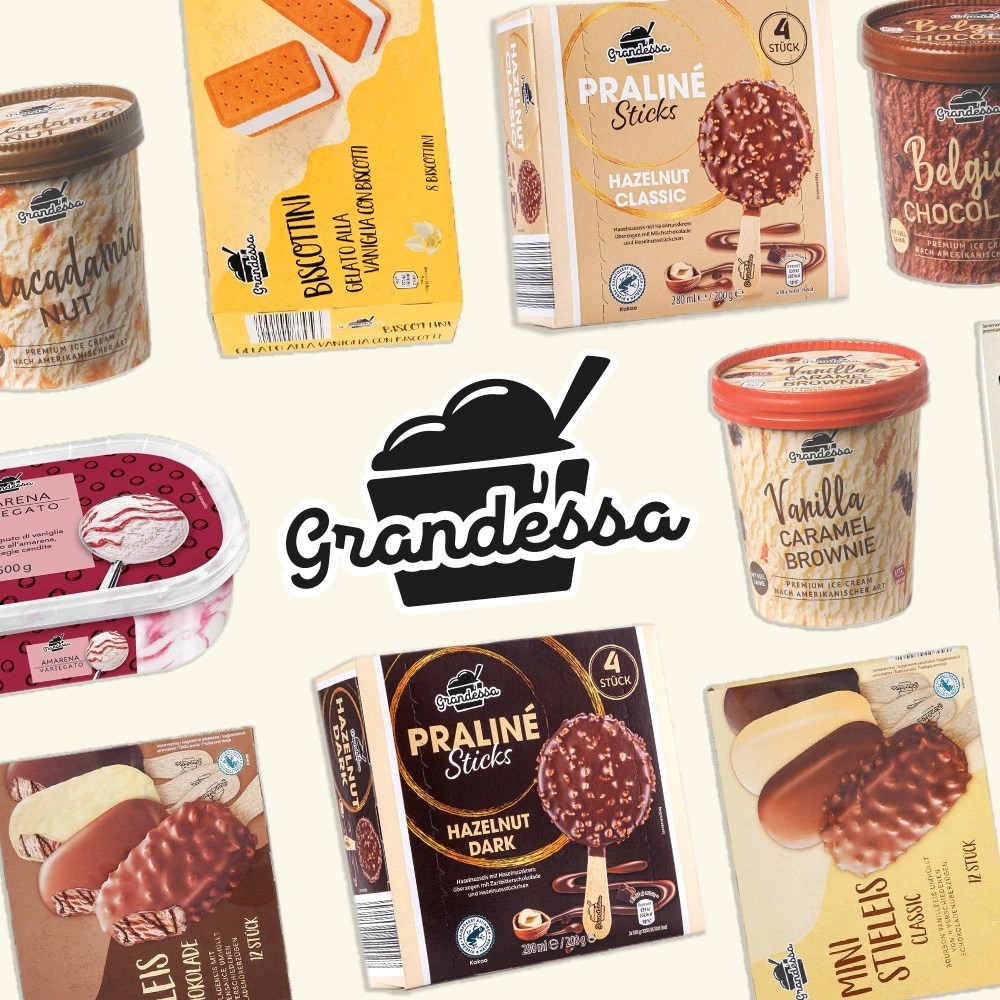 Il paradiso dei gelati Grandessa e Mucci ALDI