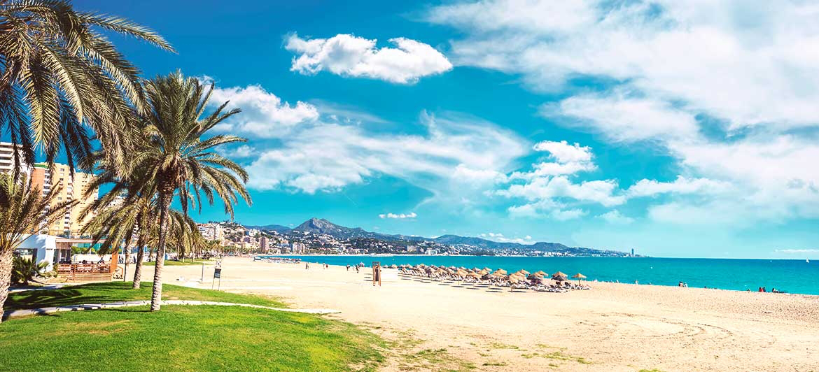 Hot weekends in Malaga