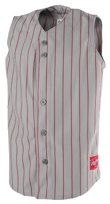 Rawlings Youth Sleeveless Pinstripe Baseball Jersey eBay