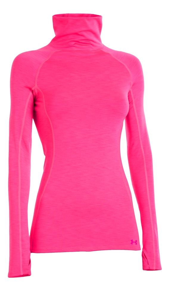 Womens Under Armour UA Coldgear Cozy Neck Long Sleeve No Zip Technical