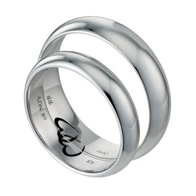 Commitment 9ct White Gold Ring Set H.Samuel