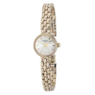 Rotary ladies' 9ct yellow gold bracelet watch Ernest Jones