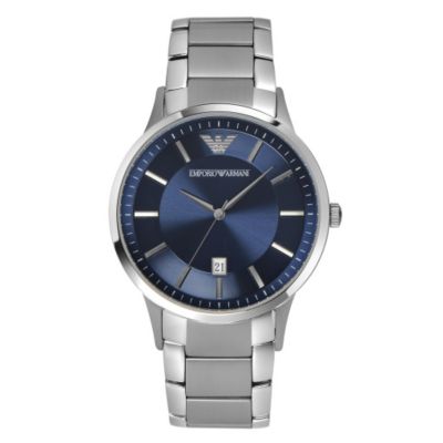 Emporio Armani Men's Stainless Steel Bracelet Watch Ernest Jones