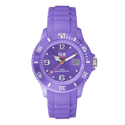 Ice Watch Ladies' Purple Silicone Strap Watch H. Samuel