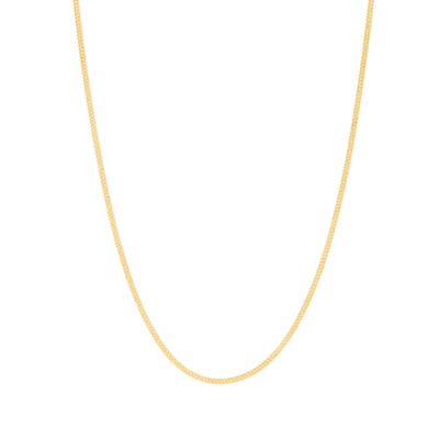9ct gold adjustable 20 inch solid curb chain - Ernest Jones (745 x 745 Pixel)