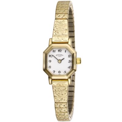 Rotary Ladies' Octagonal Expander Bracelet Watch H.Samuel