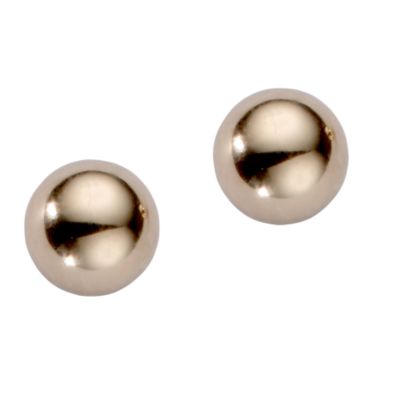 9ct gold 4mm ball stud earrings Ernest Jones