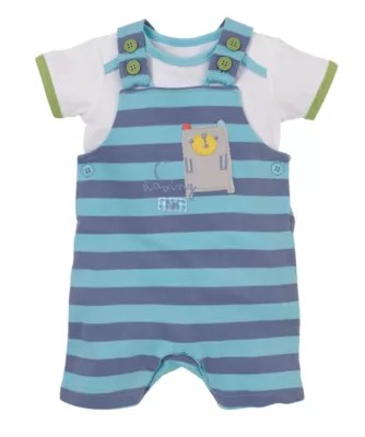 Mothercare Baby Newborn Boy's Jersey Dog Bibshorts eBay