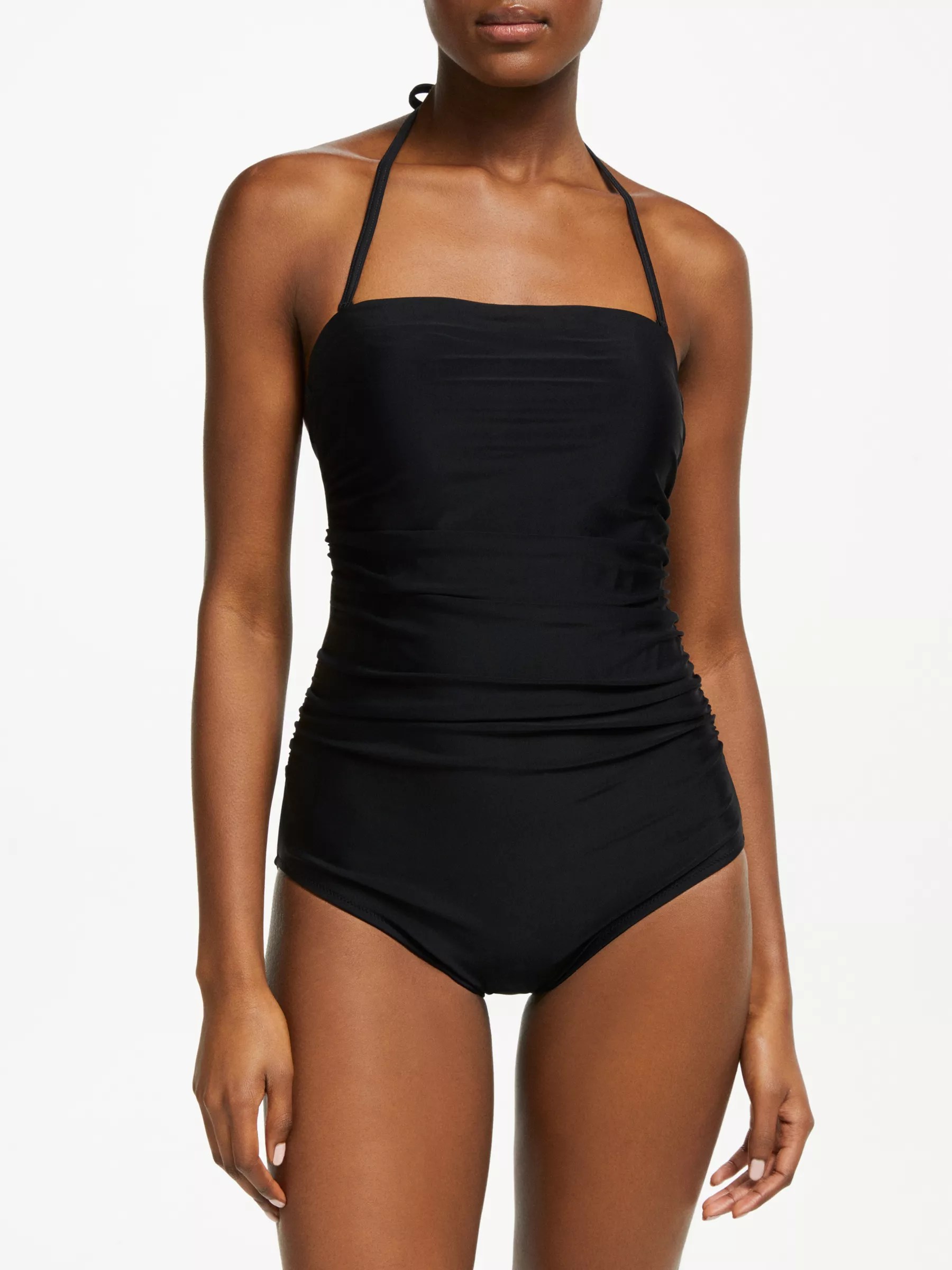 John Lewis Women Ruched Front Control Swimsuit, review, compare