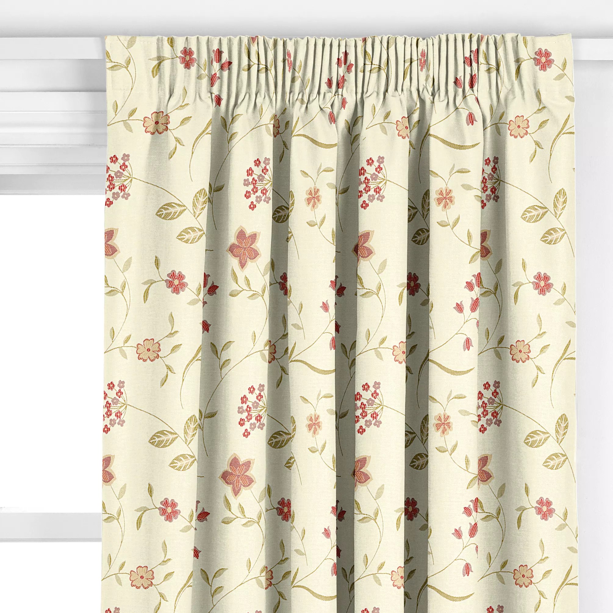 John Lewis Eleanor Pencil Pleat Curtains, Claret review, compare prices, buy online