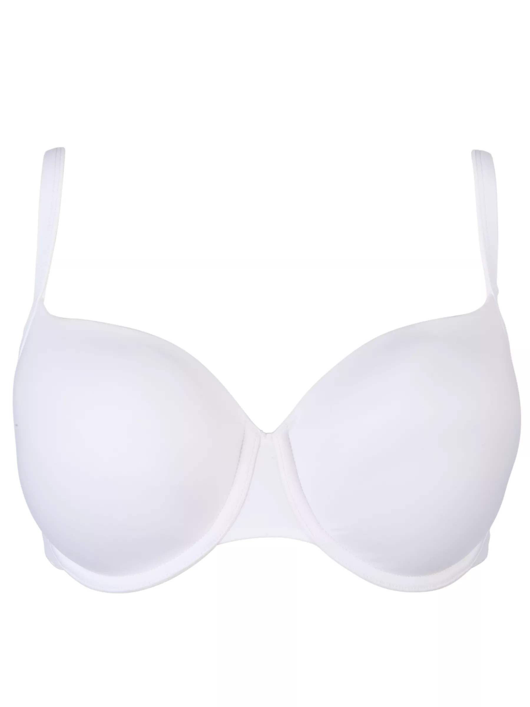 white moulded t shirt bra