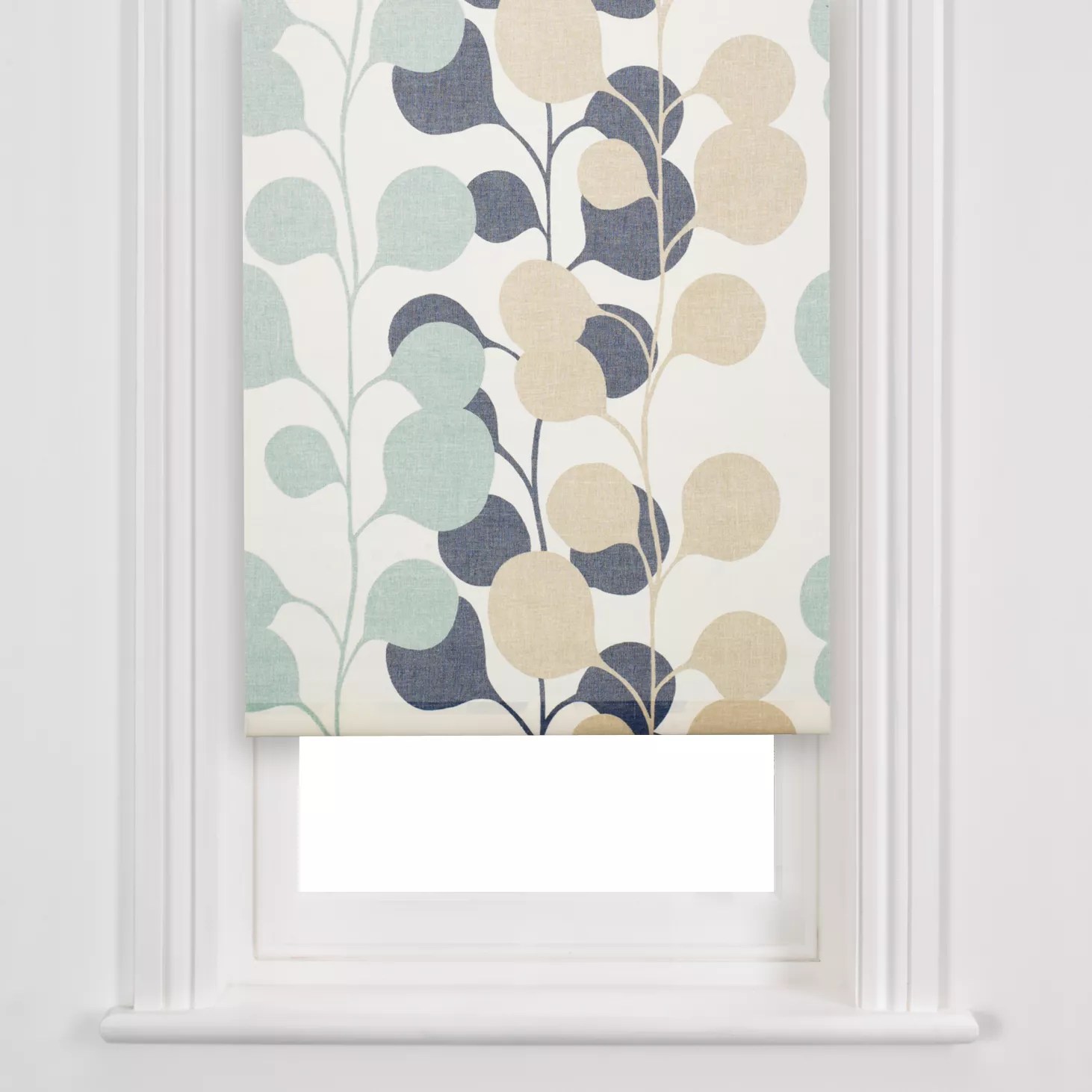Harlequin Pod Roller Blind, Blue review, compare prices, buy online