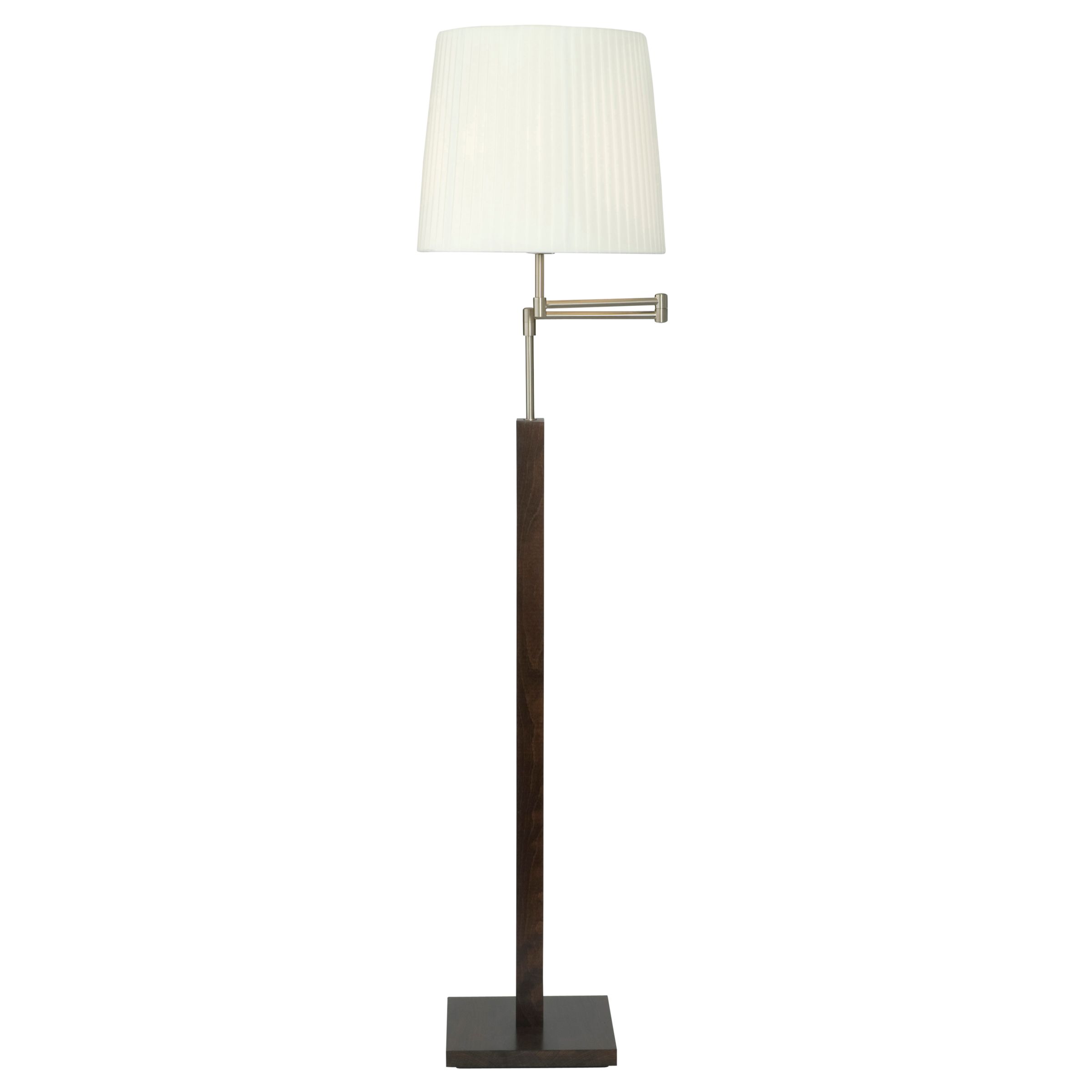 wood floor lamp