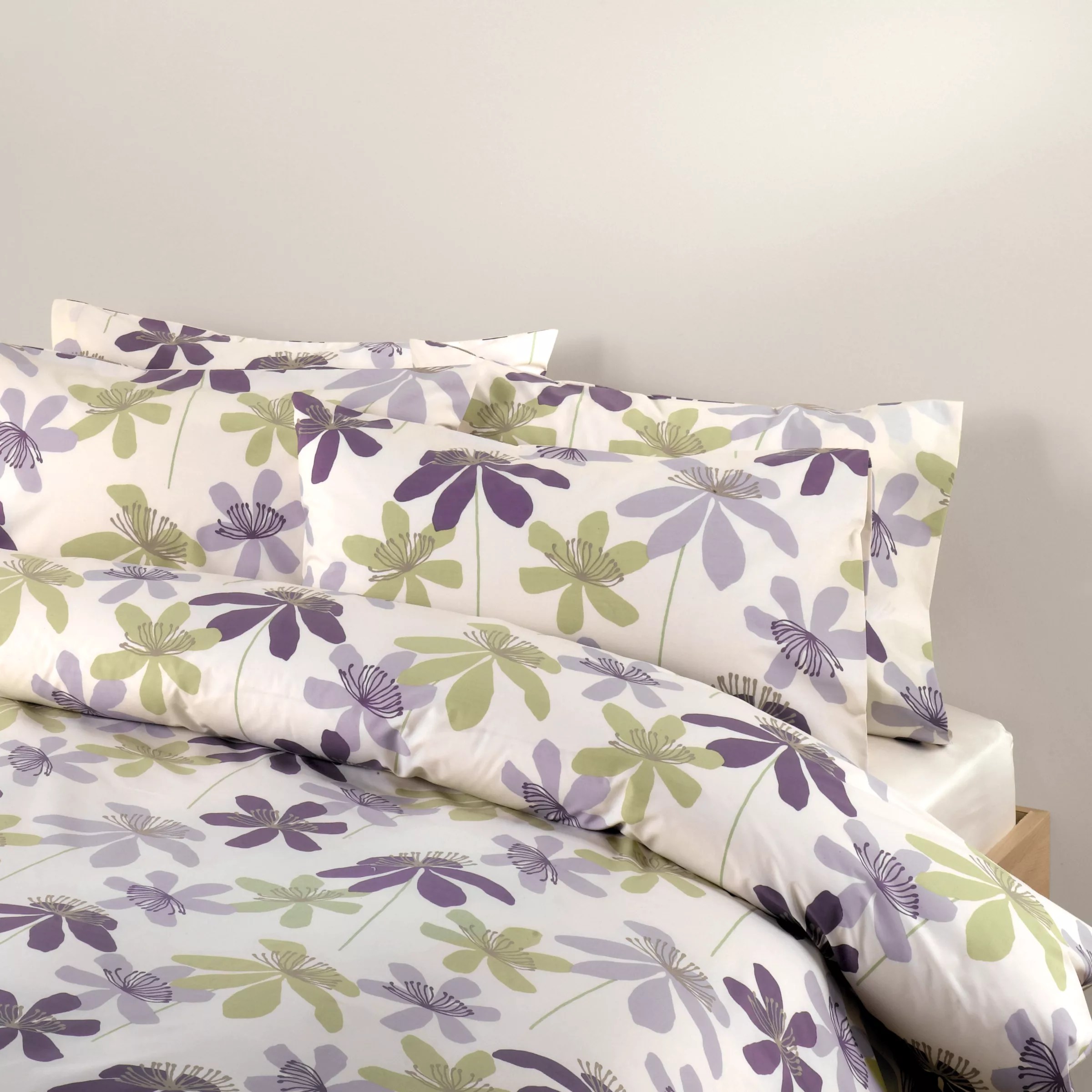duvet cover green