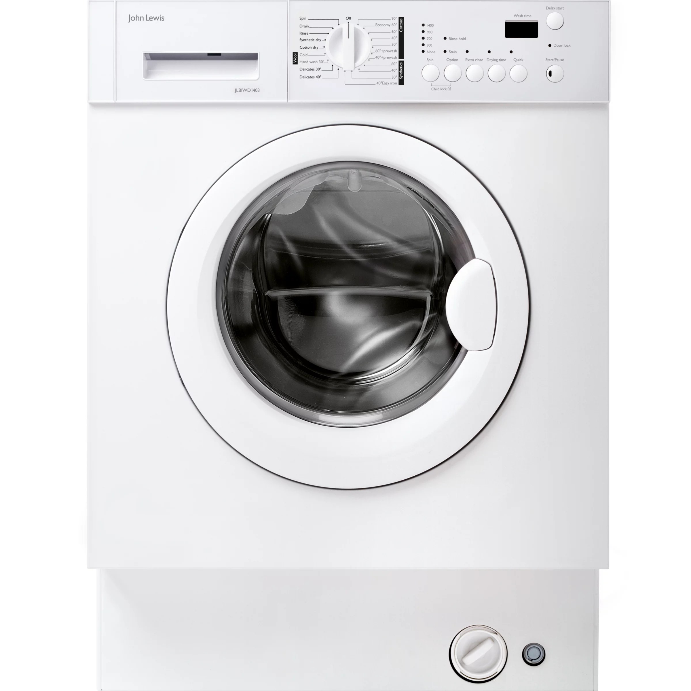 fully integrated washer dryers