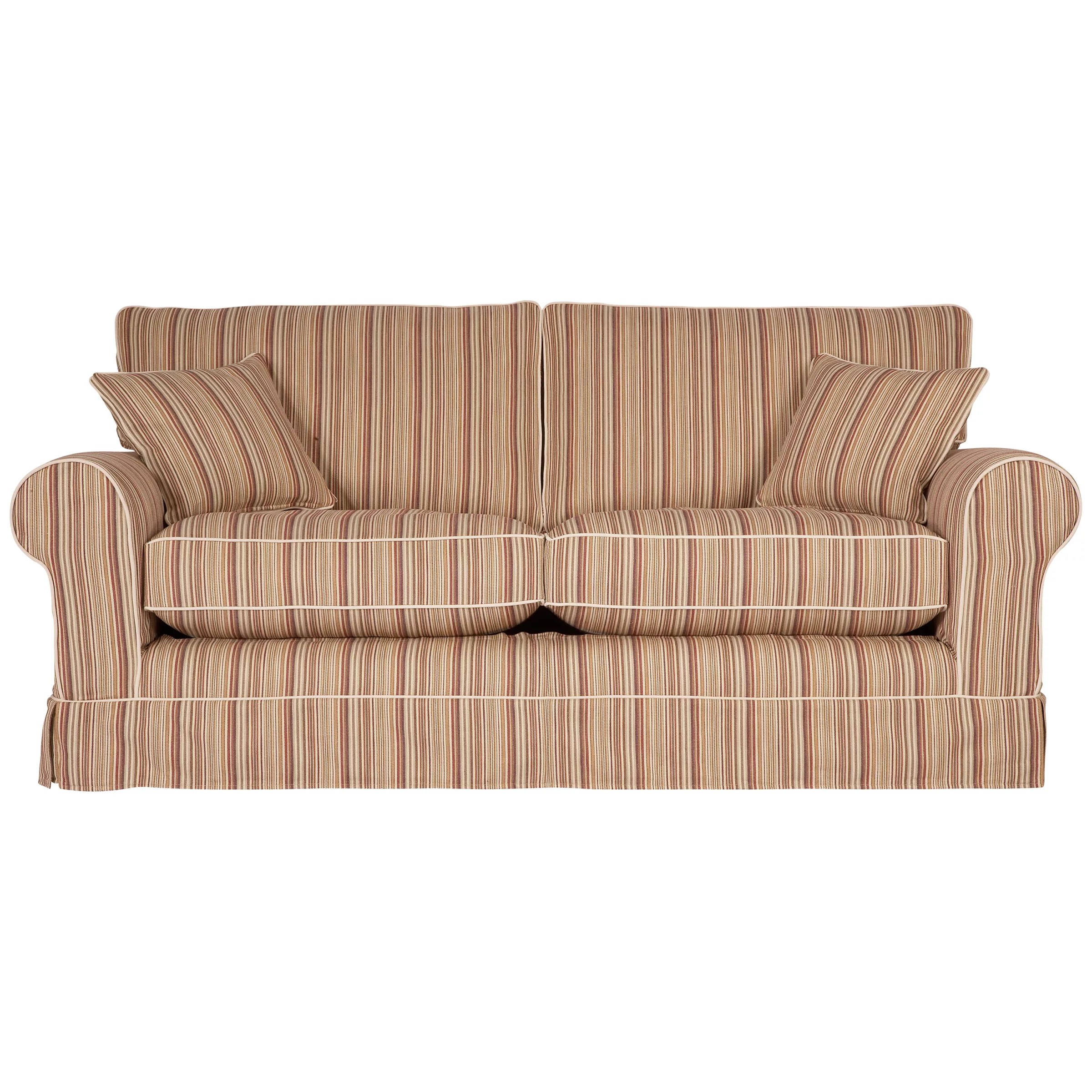 large sofa red