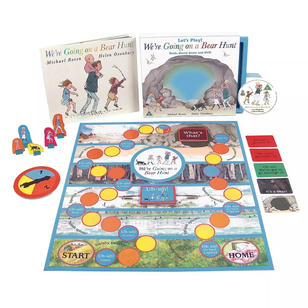 John Lewis Bear Hunt Book, Board Game and DVD review, compare prices