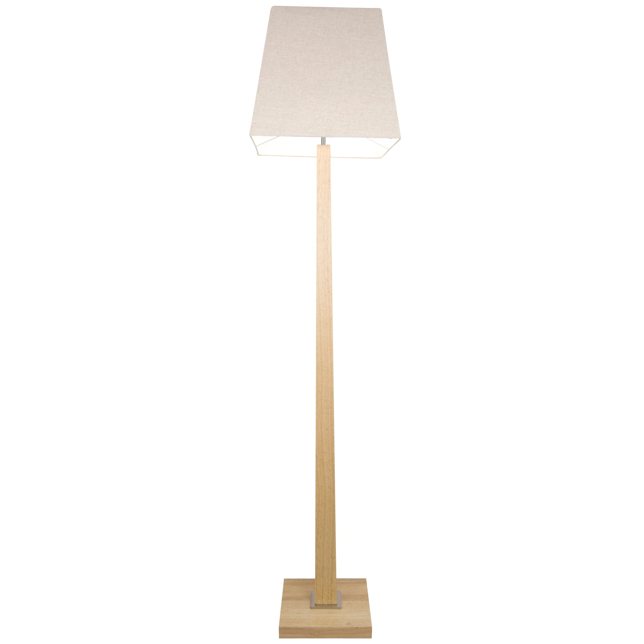 wood floor lamp