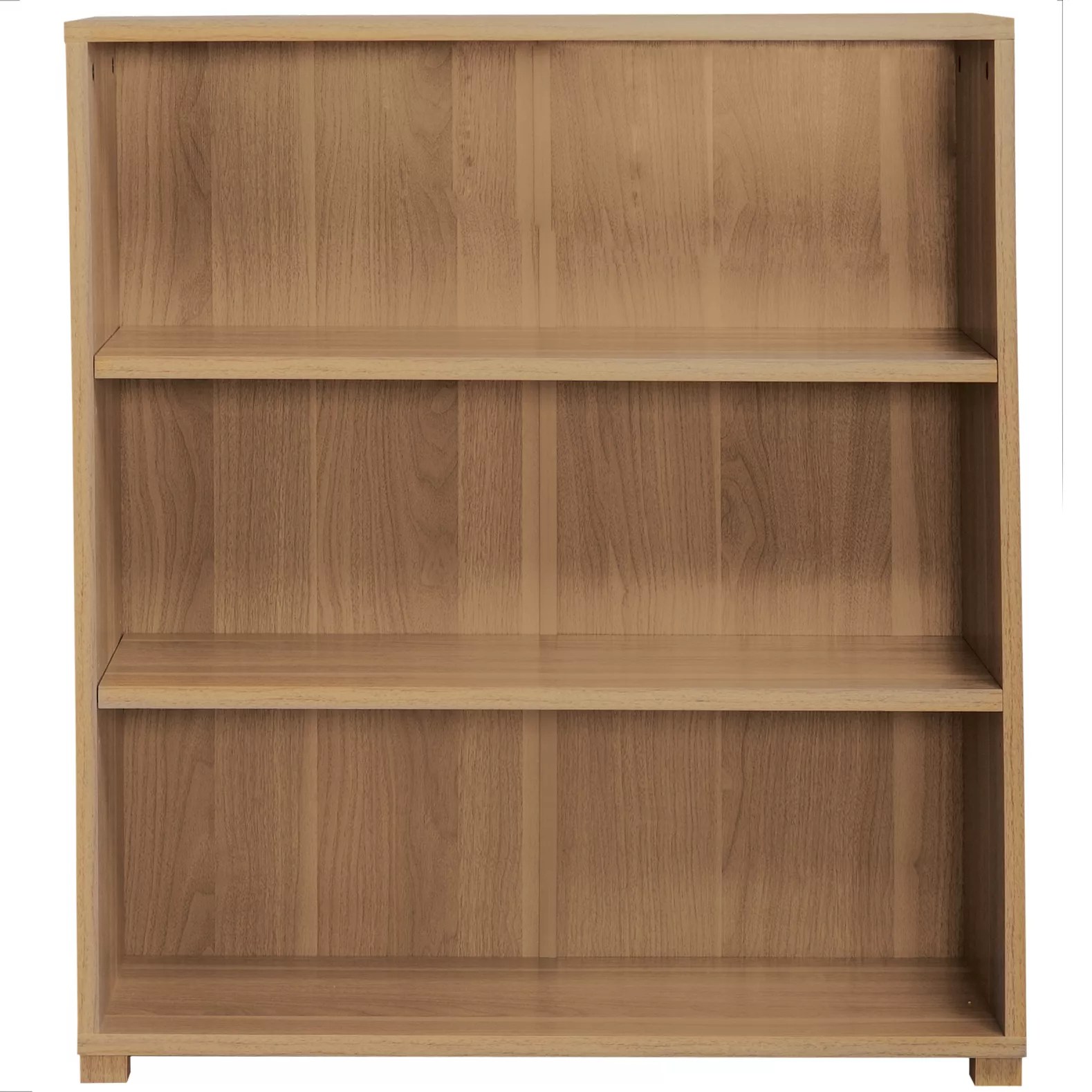low wide bookcase