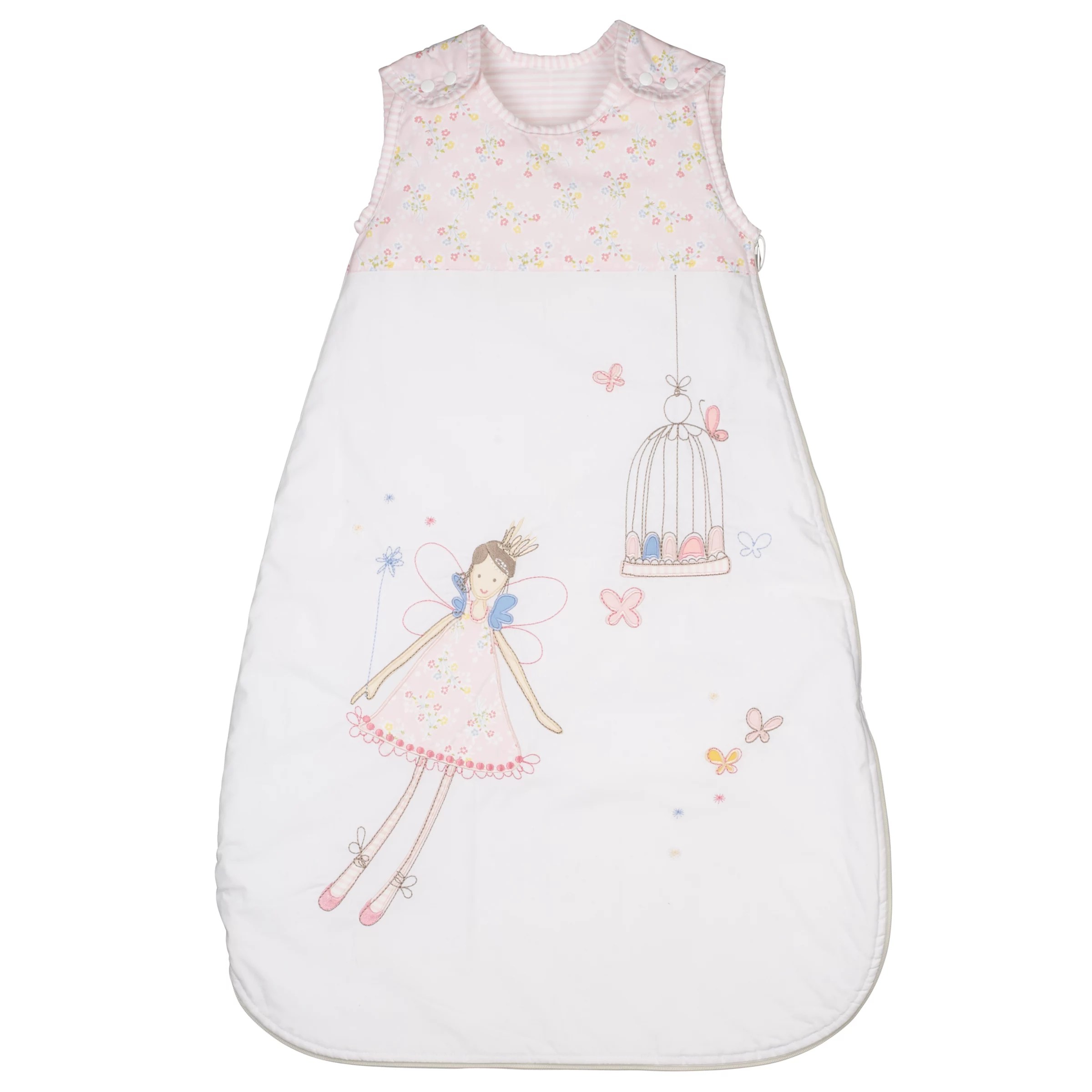 John Lewis Baby Fairy Print Sleeping Bag, 1 Tog, review, compare
