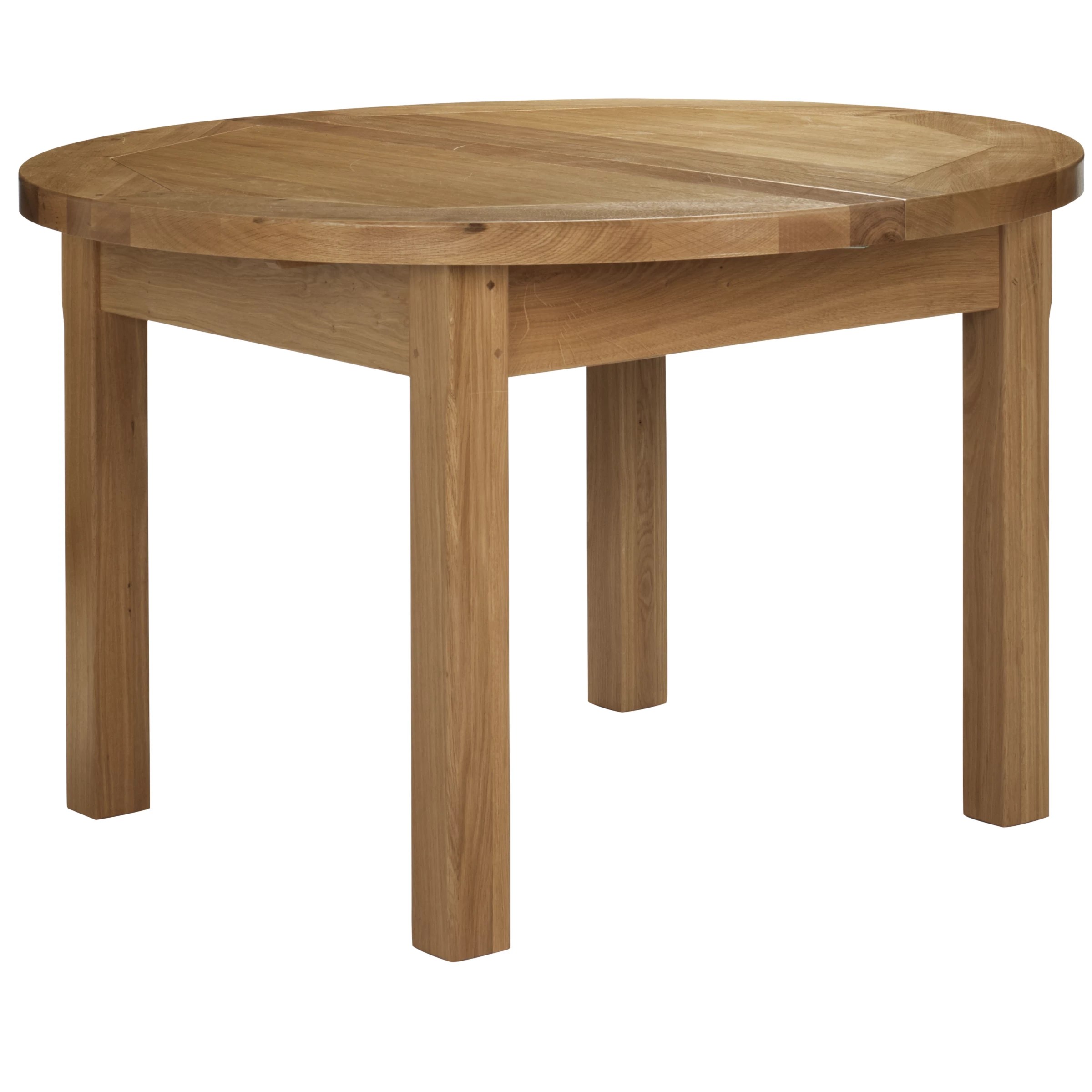 round extending dining table