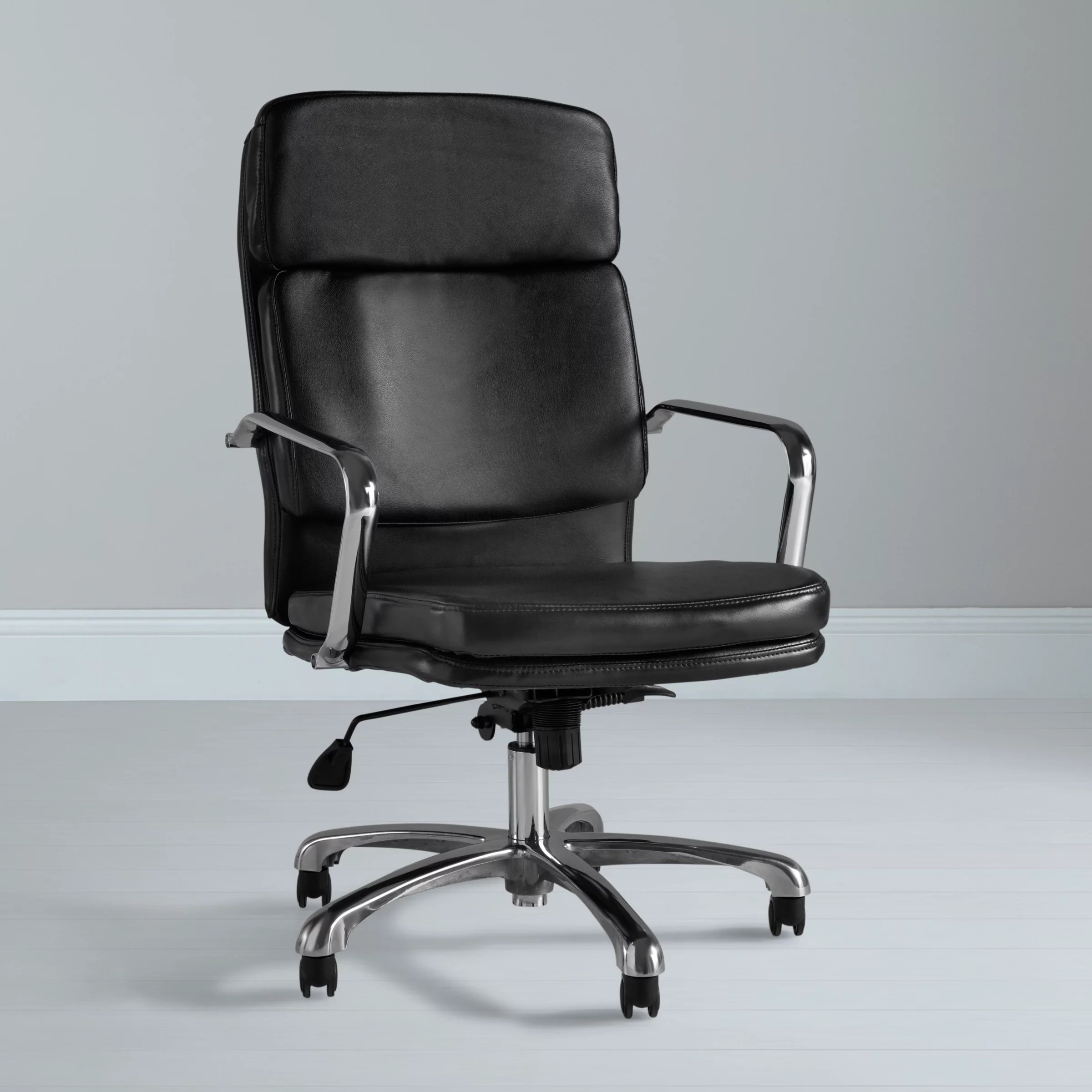 brown office chair