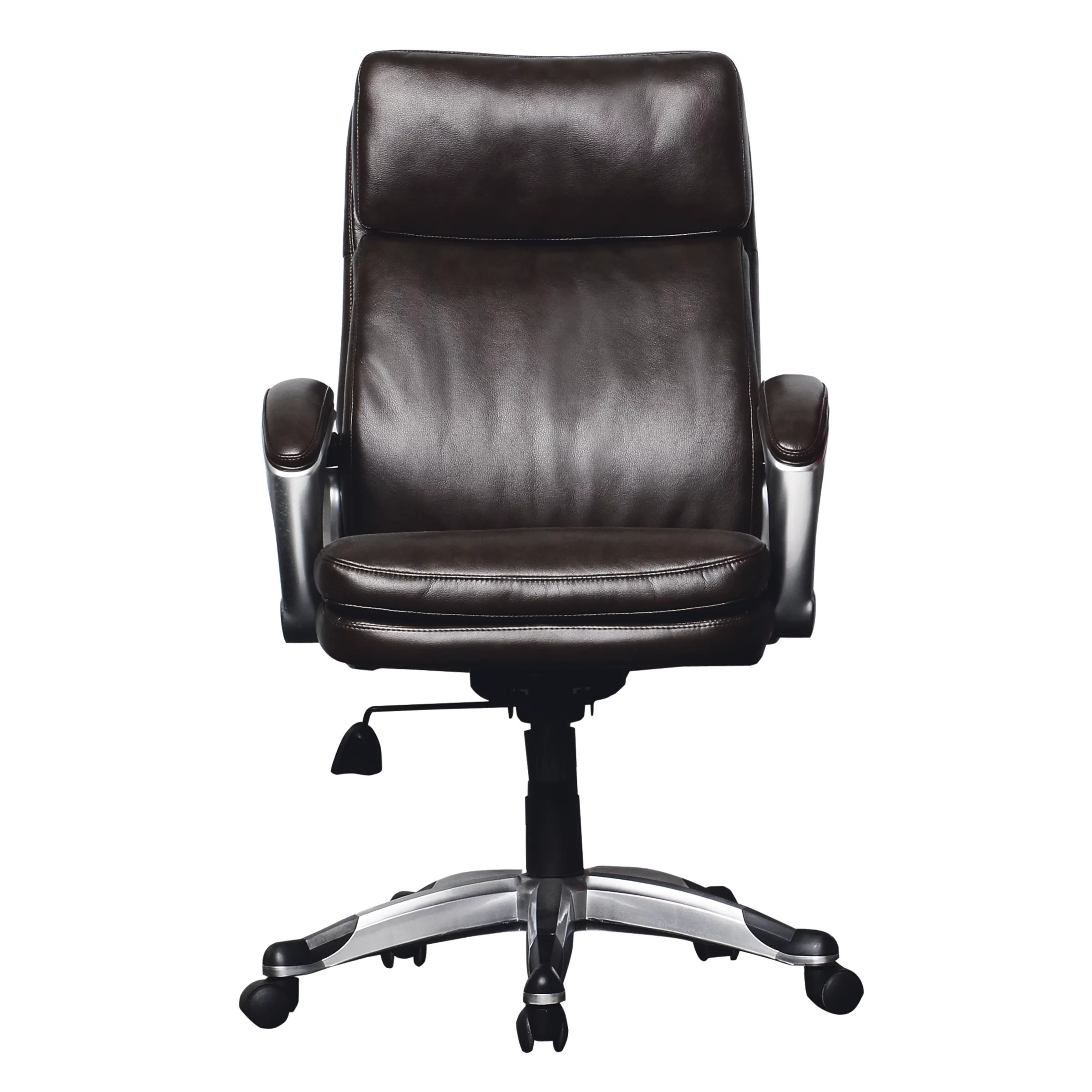brown office chair