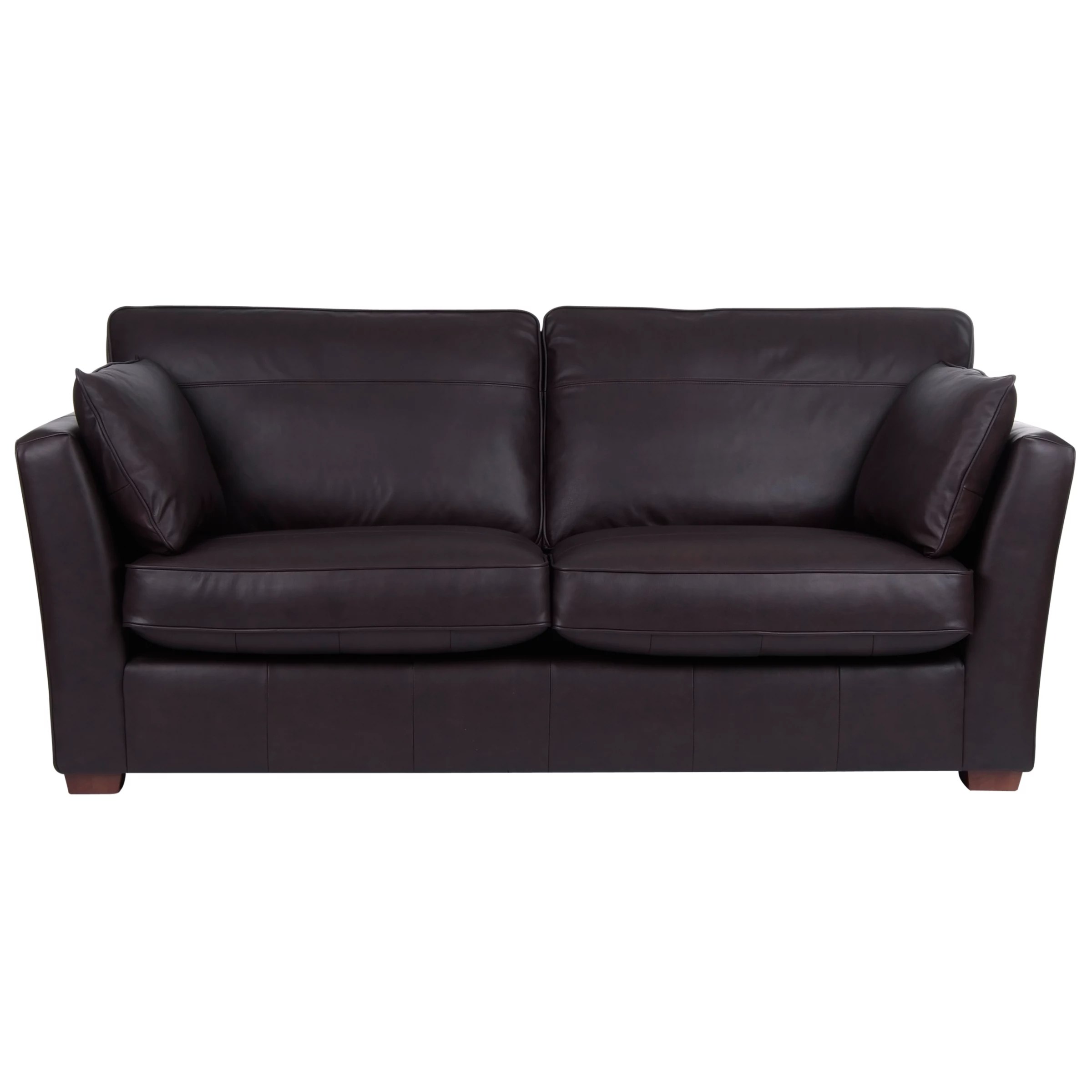 large leather sofa