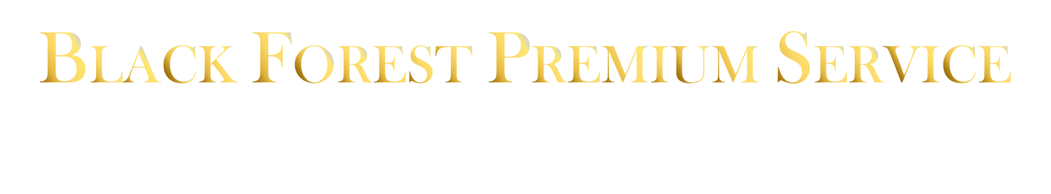 Kontakt Black Forest Premium Service GmbH