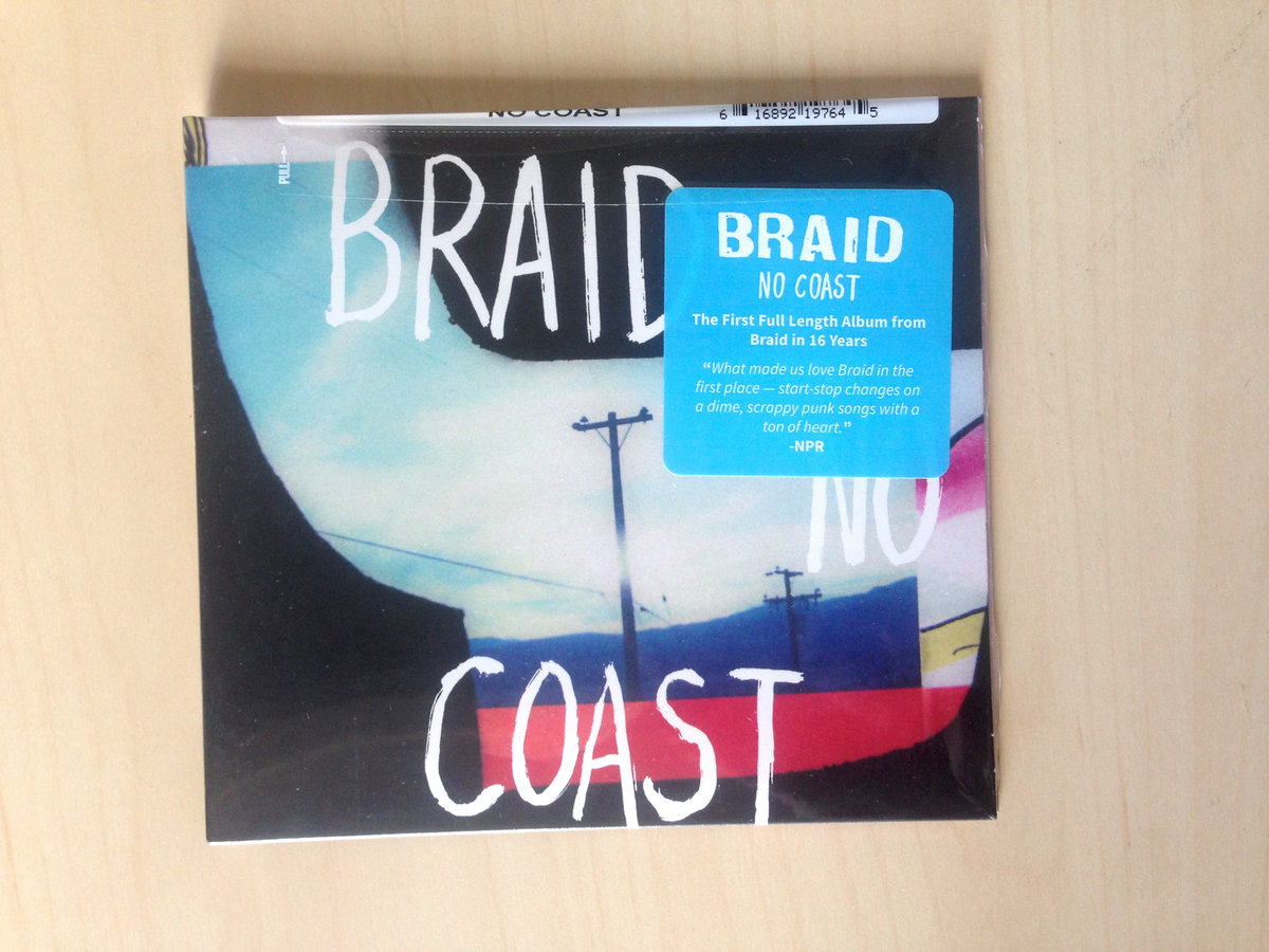 Topshelf Records UK Braid No Coast