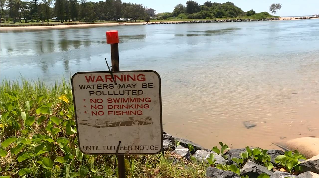 SEWAGE SPILL CLOSES WATERWAYS NBN News