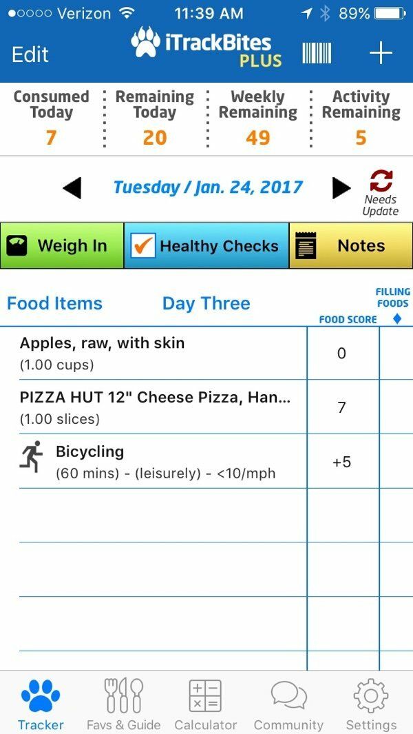Points Plus Calculator