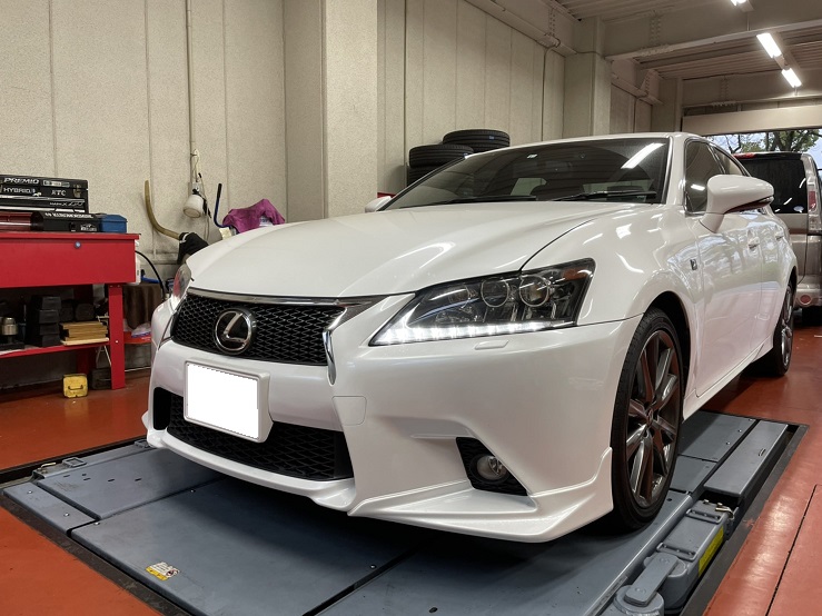 レクサス GS デイライトKIT取付 広島の自動車整備・タイヤ交換・タイヤ預かりは「S.A」